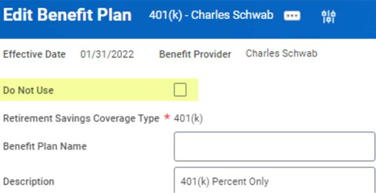 benefits edit plan