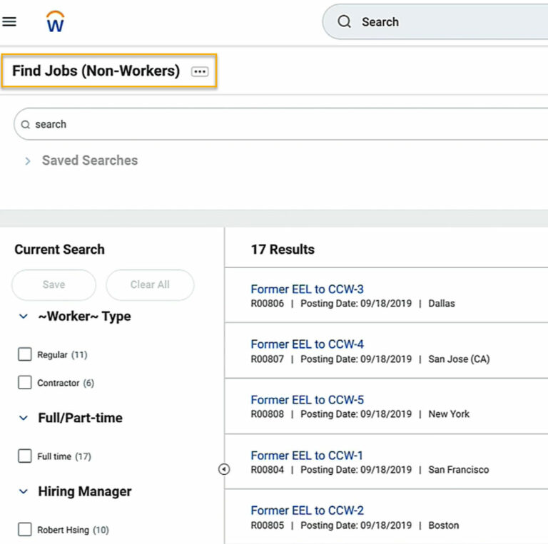 learning transcript find jobs