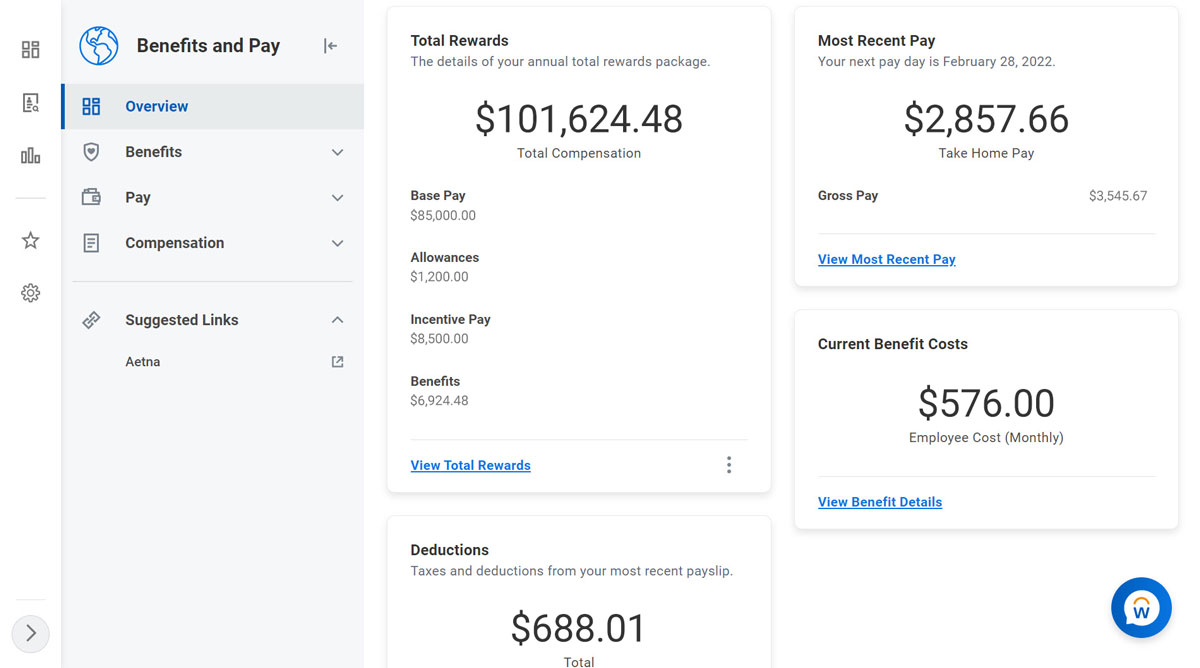 Workday Benefits and Pay Hub A New Total Rewards Dashboard