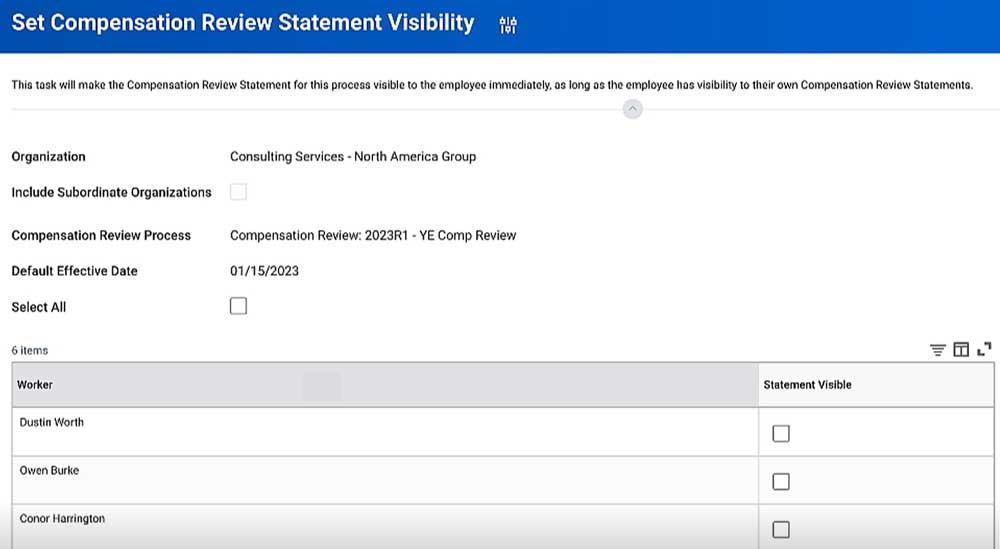 03 set compensation review statement visibility