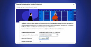 Updates to Generating Workday Compensation Review Statements
